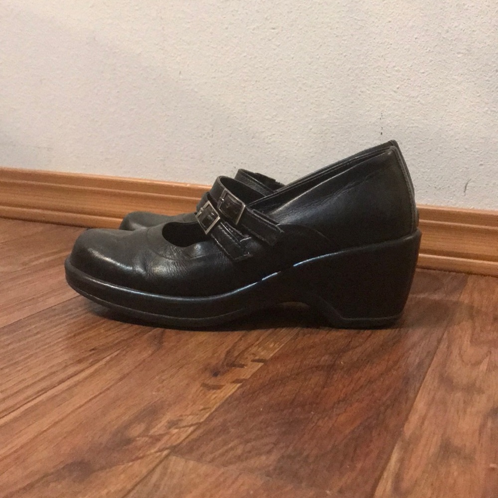 Dansko Wedge/Heel Mary Jane Work Shoes Size 36